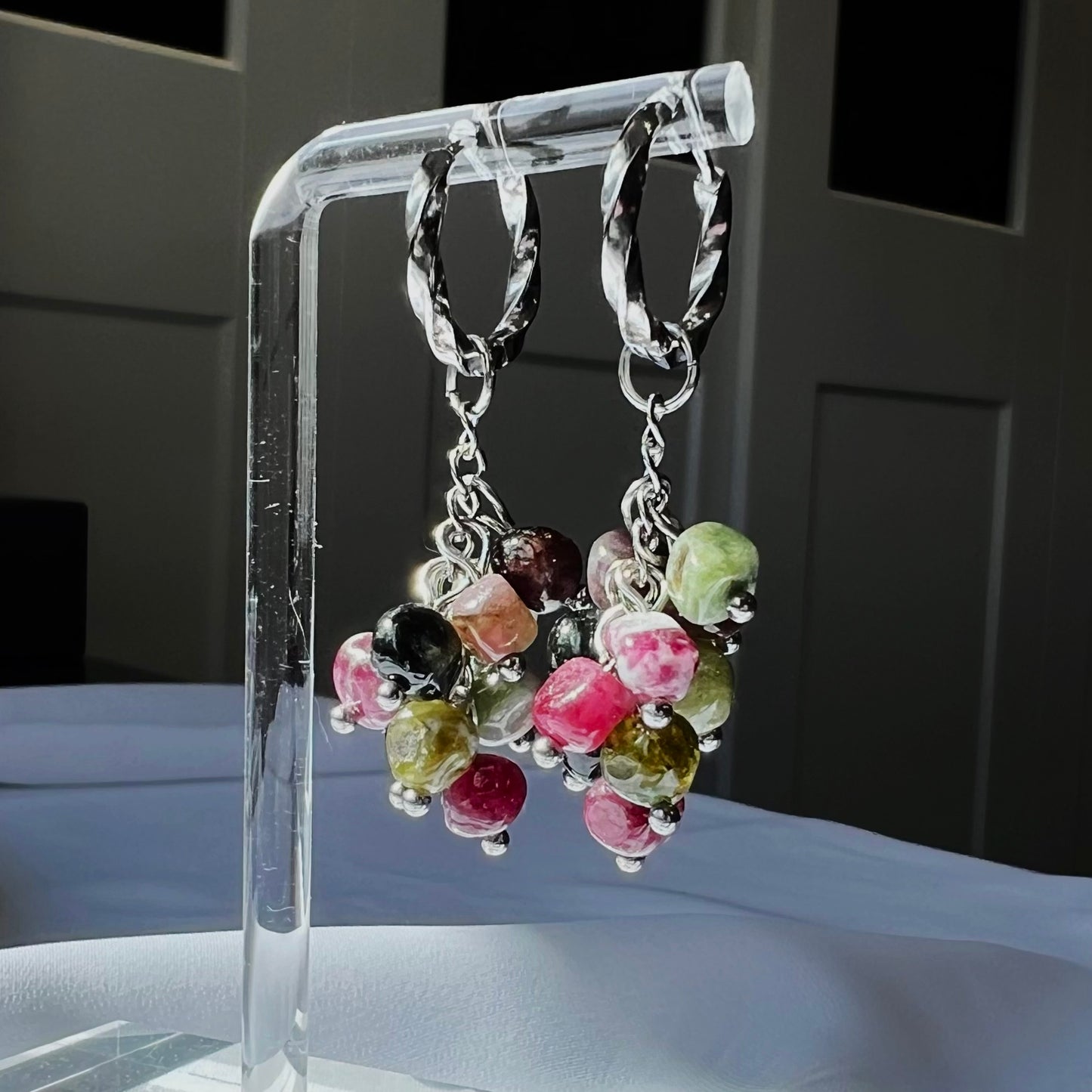 Boucles d’oreilles Raisin